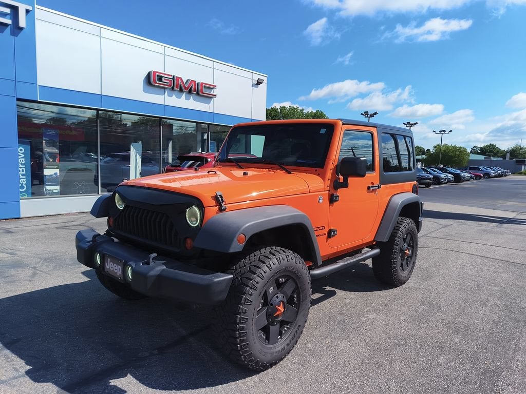 2012 Jeep Wrangler — side profile view