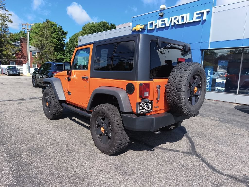 2012 Jeep Wrangler — interior view
