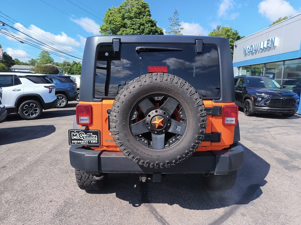 2012 Jeep Wrangler — detail view