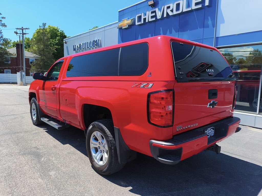 2018 Chevrolet Silverado 1500 — interior view