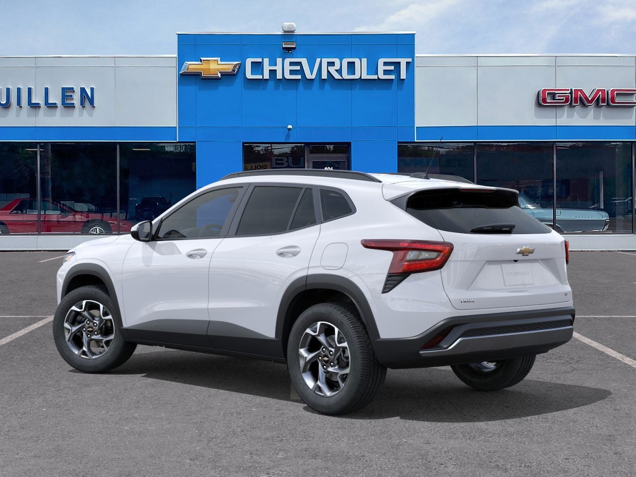 2026 Chevrolet Trax — rear three-quarter view