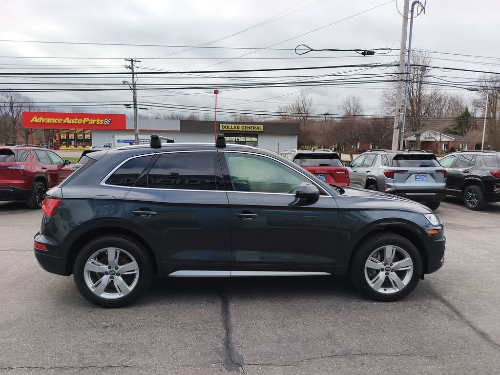2019 Audi Q5 — rear three-quarter view