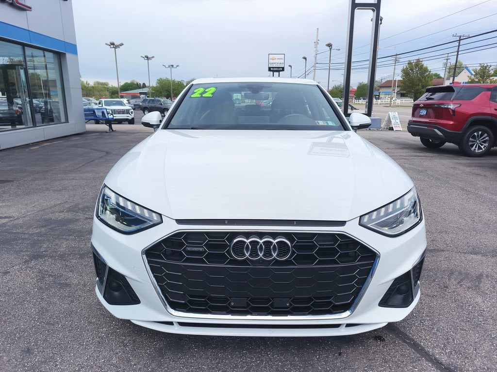 2022 Audi A4 — side profile view